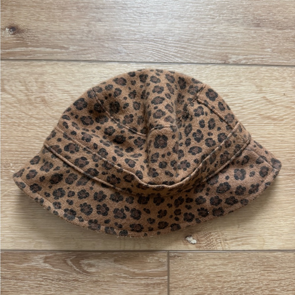 Crewcuts Brown Leopard Kids Bucket Hat